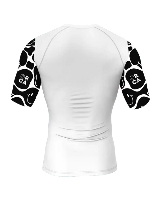 ORCA Rashguard 2 -Short Sleeve Rash Guards & Swim Shirts ORCA BJJ NOGI GRAPPLING WRESTLING Brazilian Jiu Jitsu Rashguards Rash Guard BJJ Rashguard Rash Guards SURF OCEAN BEACH